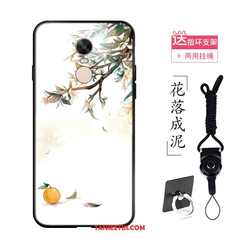 Etui Xiaomi Redmi 5 Plus Czerwony Vintage Telefon Komórkowy, Futerał Xiaomi Redmi 5 Plus Niebieski Chiński Styl All Inclusive Beige