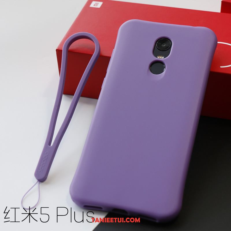 Etui Xiaomi Redmi 5 Plus Nubuku Telefon Komórkowy All Inclusive, Pokrowce Xiaomi Redmi 5 Plus Anti-fall Miękki Płótno Orange Beige