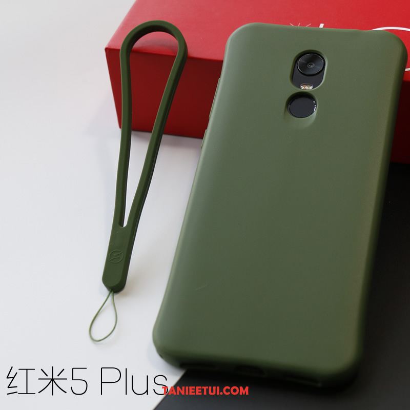 Etui Xiaomi Redmi 5 Plus Nubuku Telefon Komórkowy All Inclusive, Pokrowce Xiaomi Redmi 5 Plus Anti-fall Miękki Płótno Orange Beige