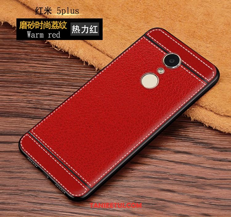 Etui Xiaomi Redmi 5 Plus Różowe Czerwony Miękki, Pokrowce Xiaomi Redmi 5 Plus Telefon Komórkowy Silikonowe Ochraniacz Beige