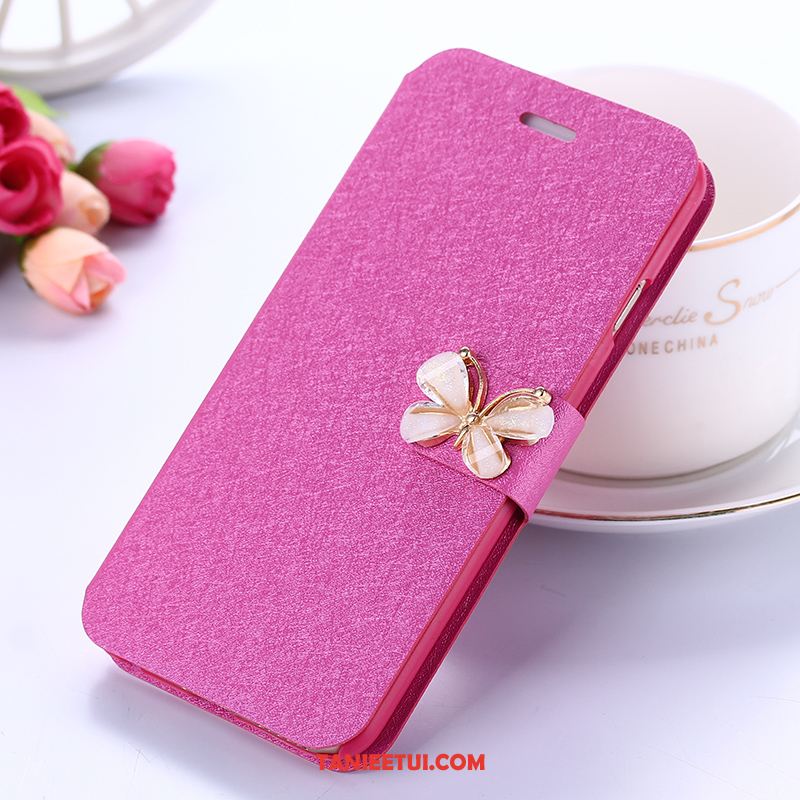 Etui Xiaomi Redmi 5 Rhinestone Silikonowe Skórzany Futerał, Futerał Xiaomi Redmi 5 Klapa Telefon Komórkowy Miękki Beige