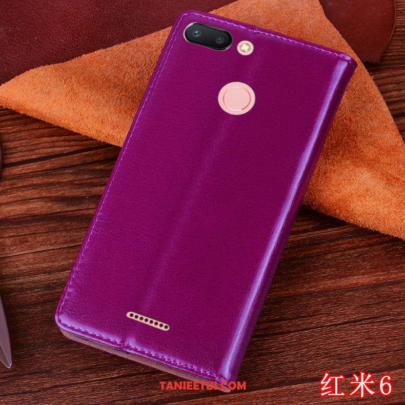 Etui Xiaomi Redmi 6 Miękki Silikonowe Osobowość, Futerał Xiaomi Redmi 6 Anti-fall Ochraniacz Czerwony Beige