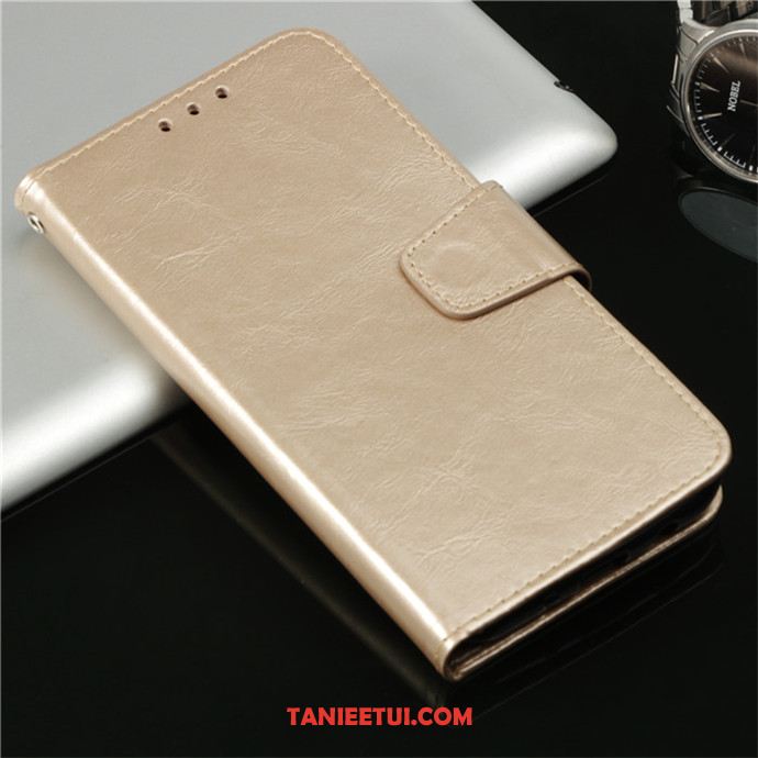 Etui Xiaomi Redmi 6 Skórzany Futerał Silikonowe Anti-fall, Obudowa Xiaomi Redmi 6 Mały Ochraniacz Karta Beige