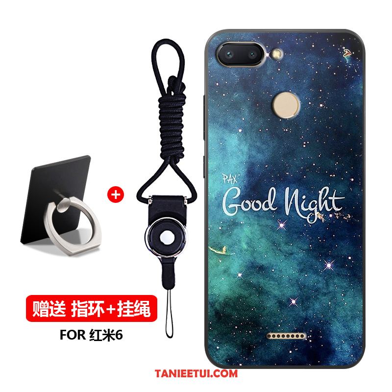 Etui Xiaomi Redmi 6 Szkło Hartowane Biały Ochraniacz, Obudowa Xiaomi Redmi 6 Czerwony Filmy Miękki Beige