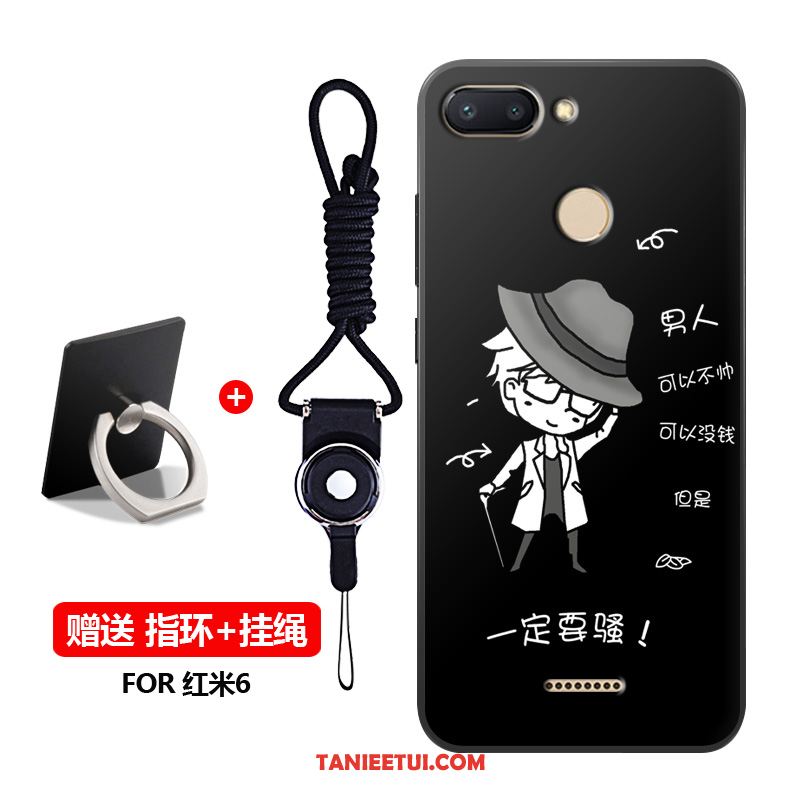 Etui Xiaomi Redmi 6 Szkło Hartowane Biały Ochraniacz, Obudowa Xiaomi Redmi 6 Czerwony Filmy Miękki Beige