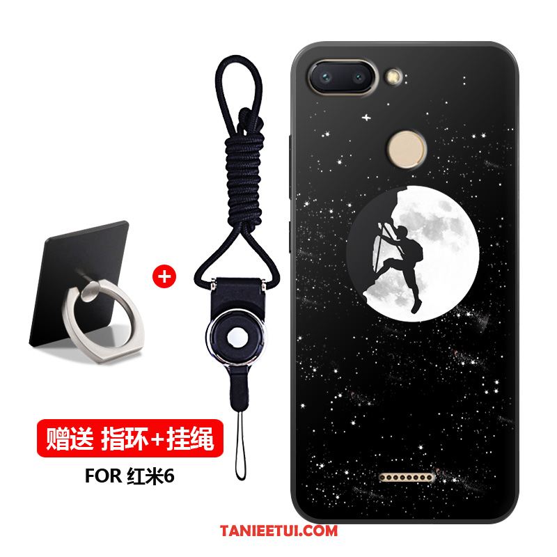 Etui Xiaomi Redmi 6 Szkło Hartowane Biały Ochraniacz, Obudowa Xiaomi Redmi 6 Czerwony Filmy Miękki Beige