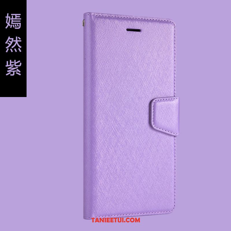 Etui Xiaomi Redmi 6 Szkło Hartowane Skórzany Futerał Telefon Komórkowy, Obudowa Xiaomi Redmi 6 Czerwony Ochraniacz Filmy Beige