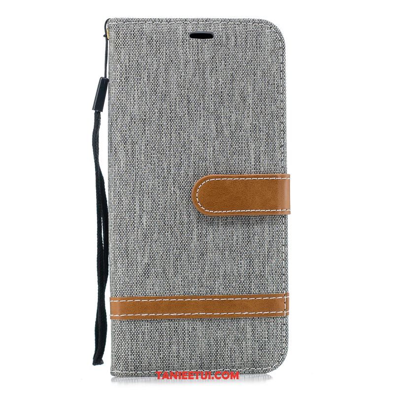 Etui Xiaomi Redmi 6a Denim Ciemno Proste, Pokrowce Xiaomi Redmi 6a Jasny Purpurowy Telefon Komórkowy