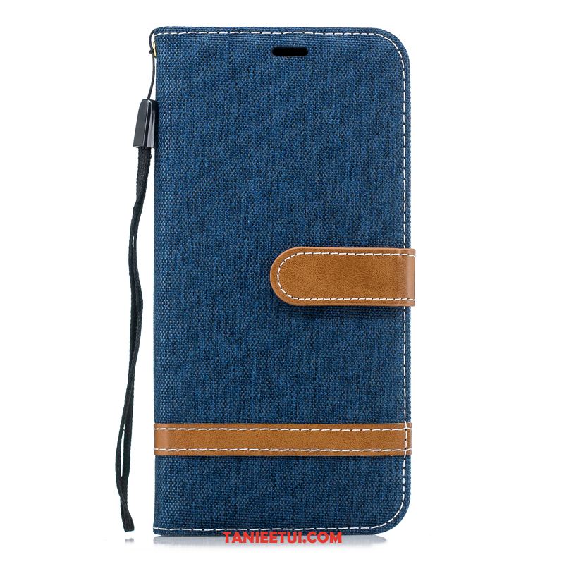 Etui Xiaomi Redmi 6a Denim Ciemno Proste, Pokrowce Xiaomi Redmi 6a Jasny Purpurowy Telefon Komórkowy