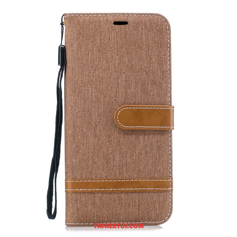 Etui Xiaomi Redmi 6a Denim Ciemno Proste, Pokrowce Xiaomi Redmi 6a Jasny Purpurowy Telefon Komórkowy