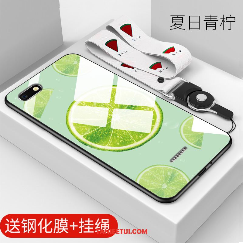 Etui Xiaomi Redmi 6a Szkło Tendencja Kreatywne, Obudowa Xiaomi Redmi 6a Czerwony Netto Anti-fall Biały Beige
