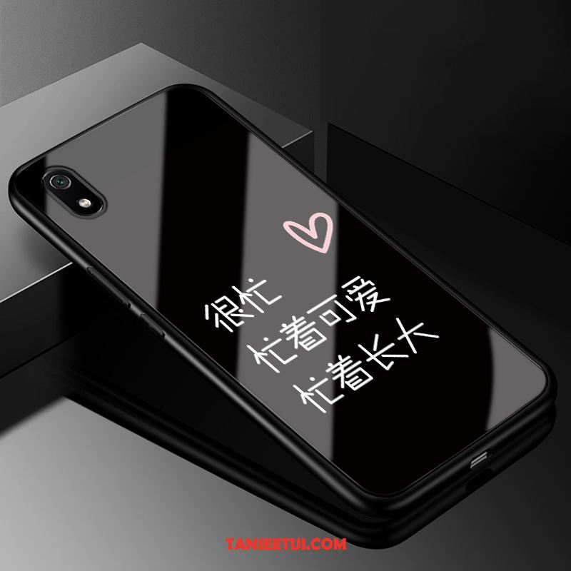 Etui Xiaomi Redmi 7a Anti-fall Czerwony Telefon Komórkowy, Futerał Xiaomi Redmi 7a Zakochani Duży Mały Beige