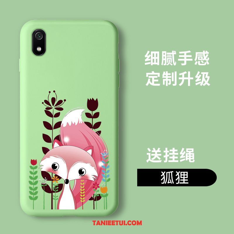 Etui Xiaomi Redmi 7a Czerwony Telefon Komórkowy Silikonowe, Obudowa Xiaomi Redmi 7a All Inclusive Mały Zielony Beige