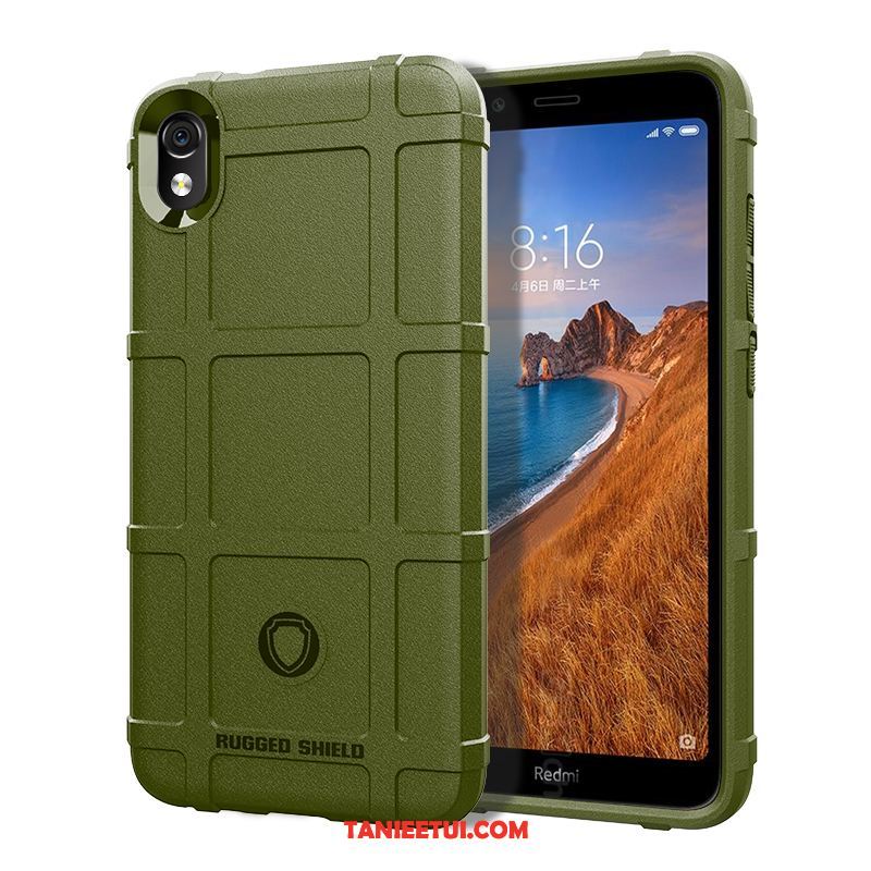 Etui Xiaomi Redmi 7a Miękki Kreatywne Osobowość, Pokrowce Xiaomi Redmi 7a Anti-fall Tendencja All Inclusive Braun Beige