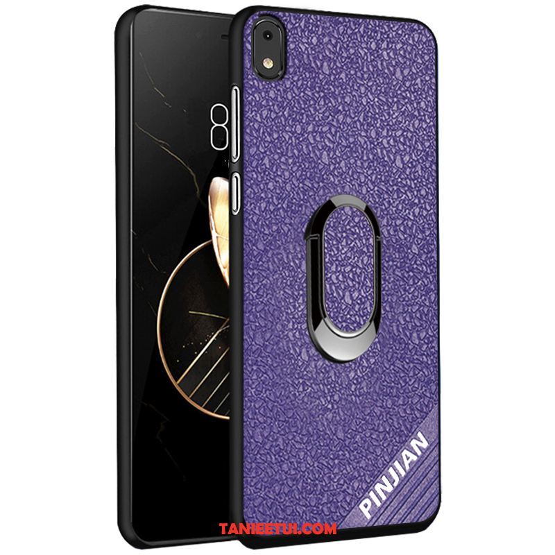 Etui Xiaomi Redmi 7a Nubuku Anti-fall Mały, Futerał Xiaomi Redmi 7a Wzór Antypoślizgowe Sztuczna Skóra Beige