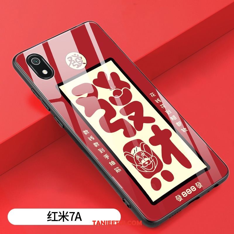 Etui Xiaomi Redmi 7a Telefon Komórkowy All Inclusive Lustro, Pokrowce Xiaomi Redmi 7a Silikonowe Nowy Ochraniacz Beige