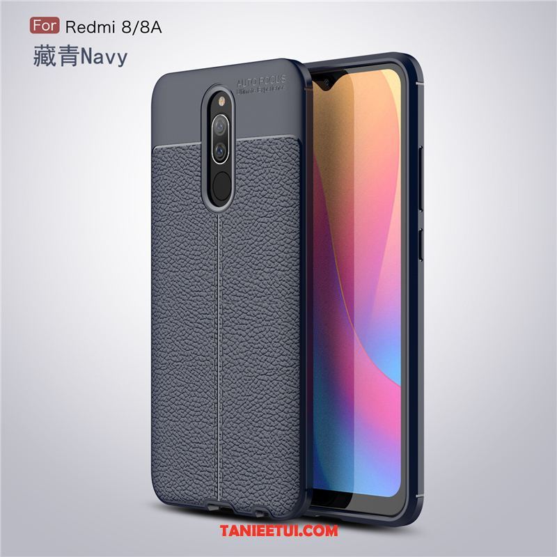 Etui Xiaomi Redmi 8 Czerwony Silikonowe Anti-fall, Futerał Xiaomi Redmi 8 Gwiazda Biznes Osobowość Beige