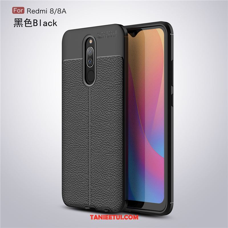 Etui Xiaomi Redmi 8 Czerwony Silikonowe Anti-fall, Futerał Xiaomi Redmi 8 Gwiazda Biznes Osobowość Beige