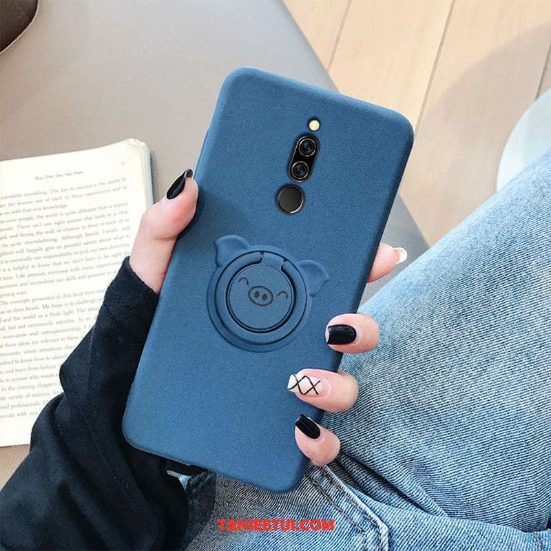 Etui Xiaomi Redmi 8 Silikonowe Telefon Komórkowy Lekki I Cienki, Obudowa Xiaomi Redmi 8 Nubuku All Inclusive Miękki Beige