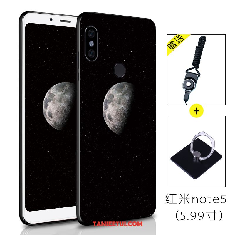 Etui Xiaomi Redmi Note 5 Silikonowe Anti-fall Kreatywne, Obudowa Xiaomi Redmi Note 5 Czerwony Kolor Telefon Komórkowy Beige