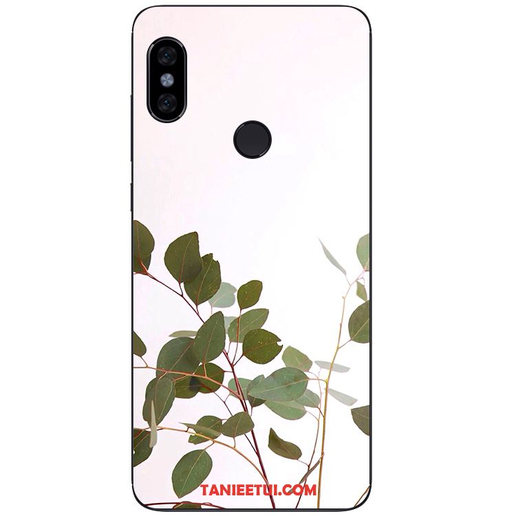 Etui Xiaomi Redmi Note 5 Sztuka Miękki Liść Drzewa, Pokrowce Xiaomi Redmi Note 5 Świeży Proste Mały Beige