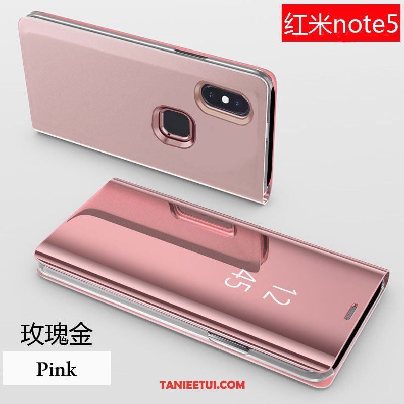 Etui Xiaomi Redmi Note 5 Telefon Komórkowy Anti-fall Purpurowy, Futerał Xiaomi Redmi Note 5 All Inclusive Czerwony Wysoki Beige