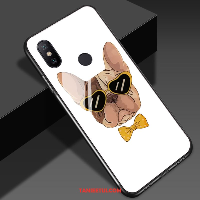 Etui Xiaomi Redmi Note 5 Telefon Komórkowy Lustro Mały, Pokrowce Xiaomi Redmi Note 5 Bydło Czerwony Czerwony Netto Beige