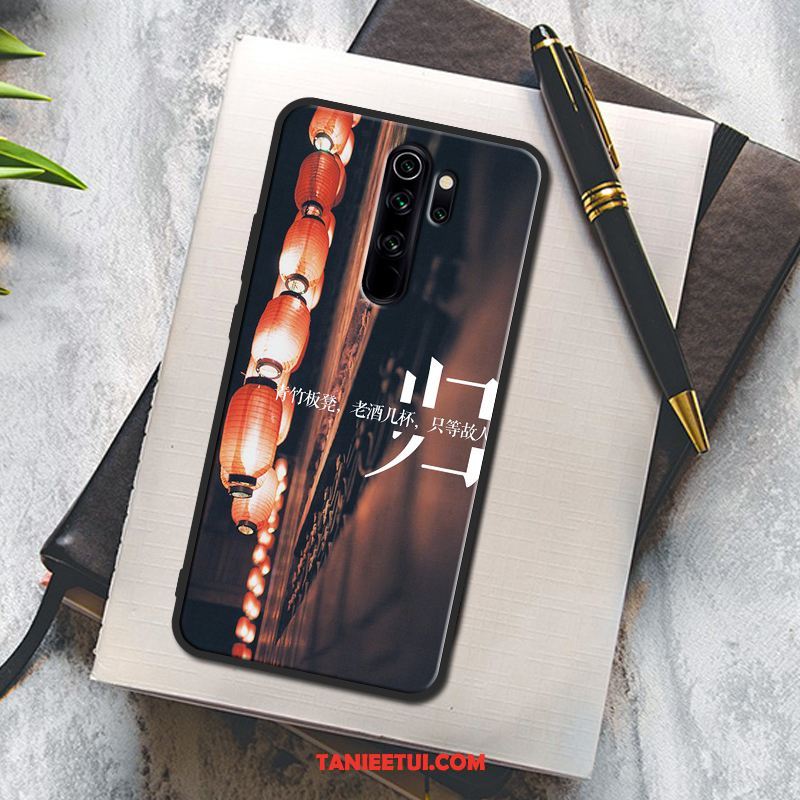 Etui Xiaomi Redmi Note 8 Pro Anti-fall Bogactwo Ochraniacz, Futerał Xiaomi Redmi Note 8 Pro Czerwony Telefon Komórkowy Kreatywne Beige