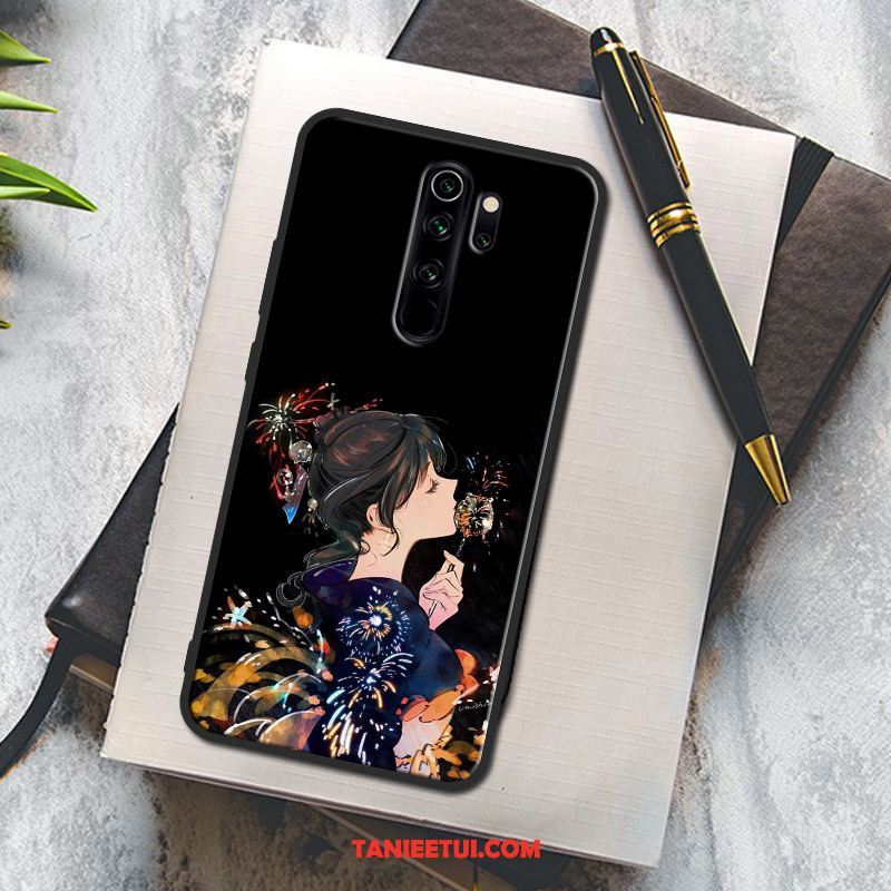 Etui Xiaomi Redmi Note 8 Pro Anti-fall Bogactwo Ochraniacz, Futerał Xiaomi Redmi Note 8 Pro Czerwony Telefon Komórkowy Kreatywne Beige