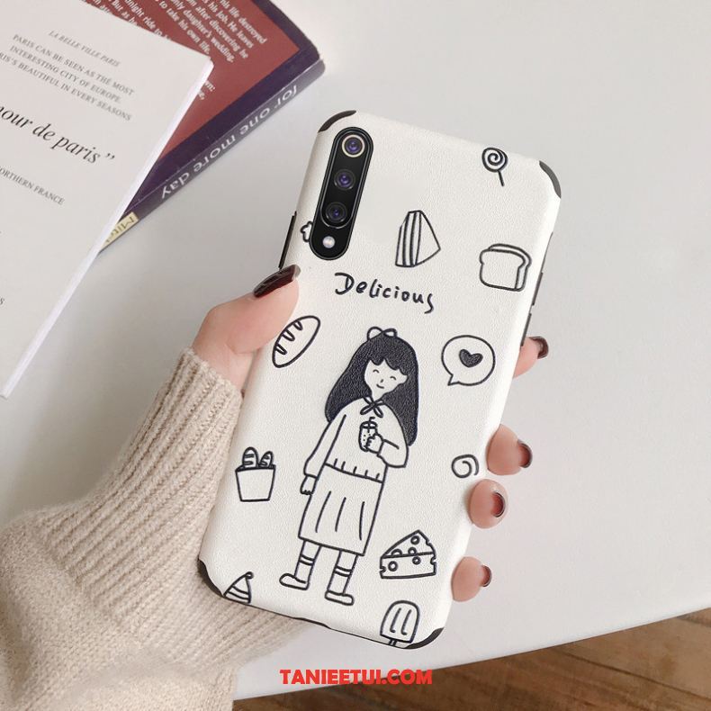 Etui Xiaomi Redmi Note 8t Anti-fall Jedwab Kreatywne, Obudowa Xiaomi Redmi Note 8t Relief Nubuku Mały Beige