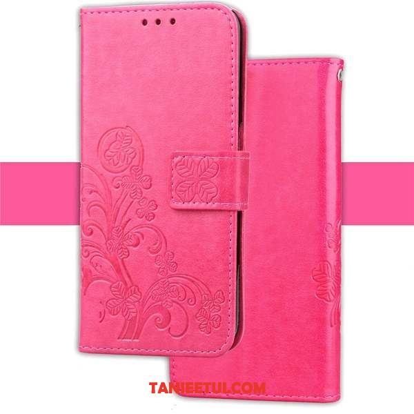 Etui Xiaomi Redmi Note 8t Anti-fall Purpurowy All Inclusive, Futerał Xiaomi Redmi Note 8t Skórzany Ochraniacz Proste Beige