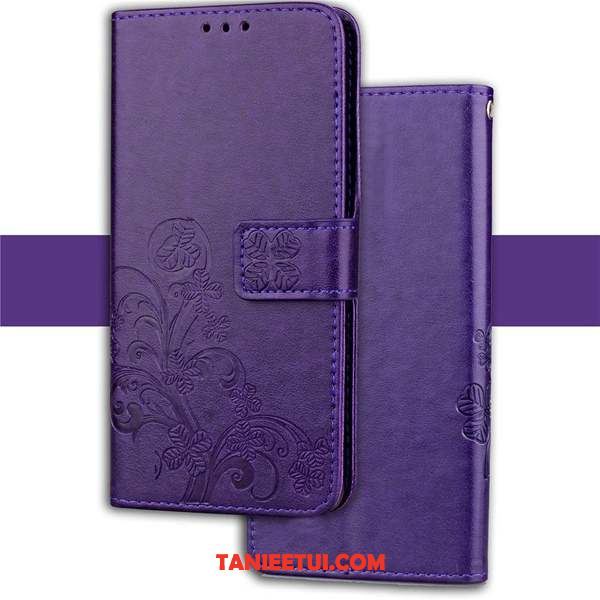 Etui Xiaomi Redmi Note 8t Anti-fall Purpurowy All Inclusive, Futerał Xiaomi Redmi Note 8t Skórzany Ochraniacz Proste Beige