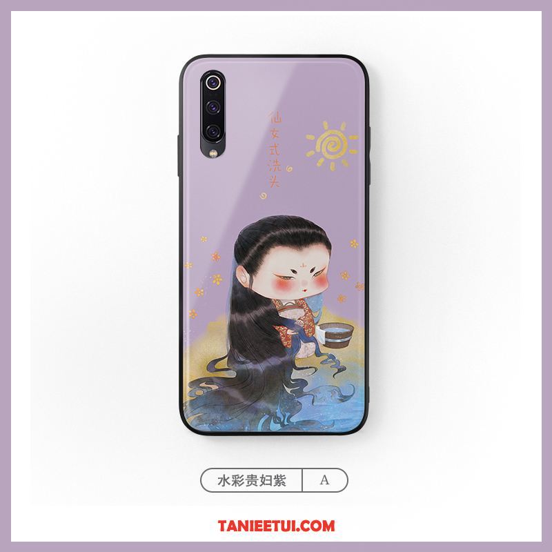 Etui Xiaomi Redmi Note 8t Mały Purpurowy Kolor, Futerał Xiaomi Redmi Note 8t Ochraniacz Telefon Komórkowy Chiński Styl Beige