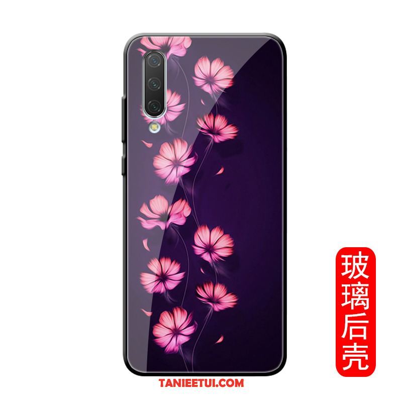 Etui Xiaomi Redmi Note 8t Motyl Sakura Modna Marka, Pokrowce Xiaomi Redmi Note 8t Czerwony Netto Miękki Ręcznie Malowane Beige