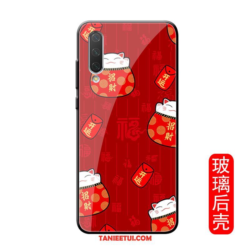 Etui Xiaomi Redmi Note 8t Nowy Lustro Bogactwo, Pokrowce Xiaomi Redmi Note 8t Ochraniacz Miękki Czerwony Beige