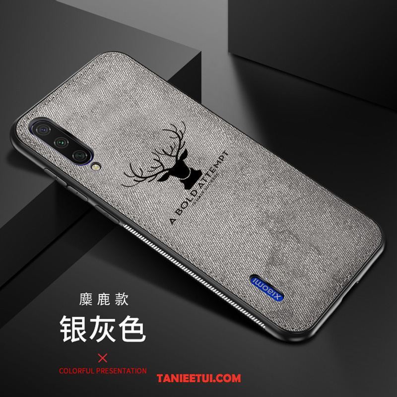 Etui Xiaomi Redmi Note 8t Ochraniacz Wiszące Ozdoby Płótno, Futerał Xiaomi Redmi Note 8t Telefon Komórkowy Wzór Denim Braun Beige