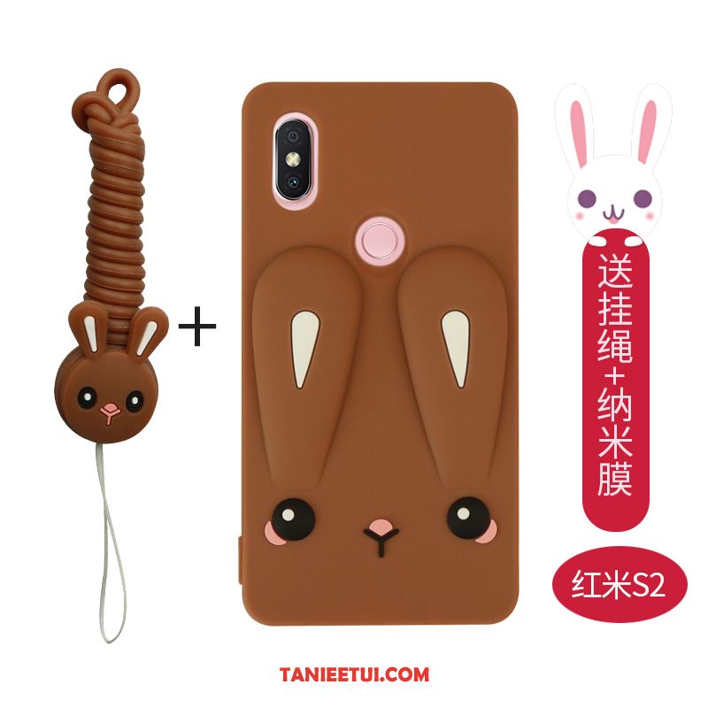 Etui Xiaomi Redmi S2 Czerwony All Inclusive Telefon Komórkowy, Futerał Xiaomi Redmi S2 Nowy Silikonowe Piękny Beige