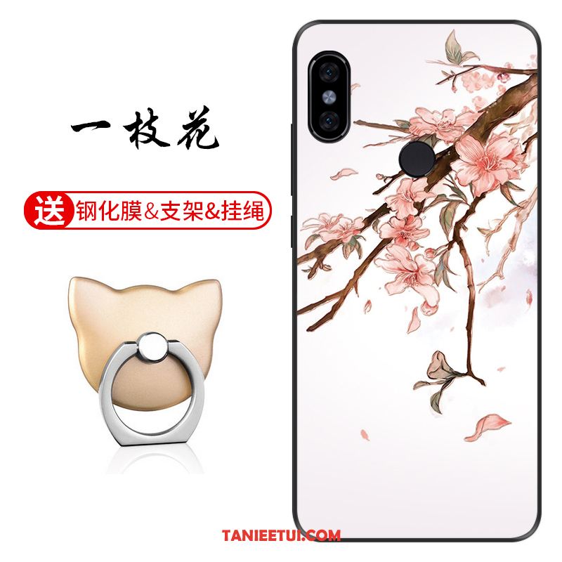 Etui Xiaomi Redmi S2 Dostosowane Anti-fall Relief, Futerał Xiaomi Redmi S2 Ochraniacz Telefon Komórkowy Nubuku Beige