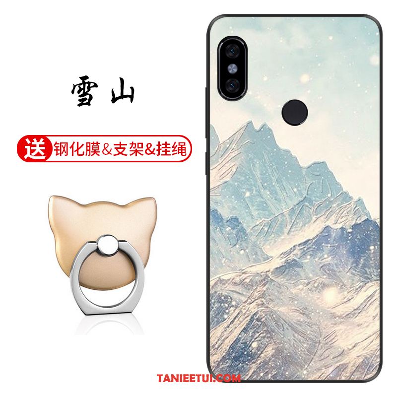 Etui Xiaomi Redmi S2 Dostosowane Anti-fall Relief, Futerał Xiaomi Redmi S2 Ochraniacz Telefon Komórkowy Nubuku Beige