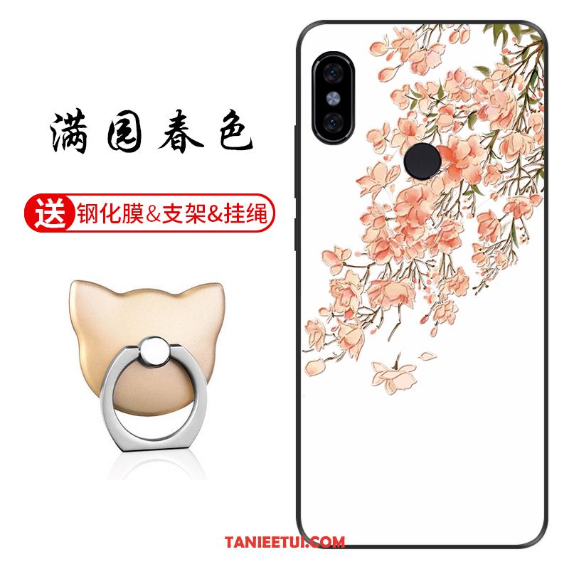 Etui Xiaomi Redmi S2 Dostosowane Anti-fall Relief, Futerał Xiaomi Redmi S2 Ochraniacz Telefon Komórkowy Nubuku Beige