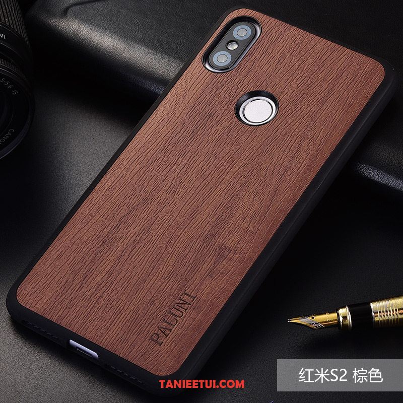 Etui Xiaomi Redmi S2 Modna Marka Drzewa All Inclusive, Pokrowce Xiaomi Redmi S2 Kreatywne Telefon Komórkowy Wzór Braun Beige