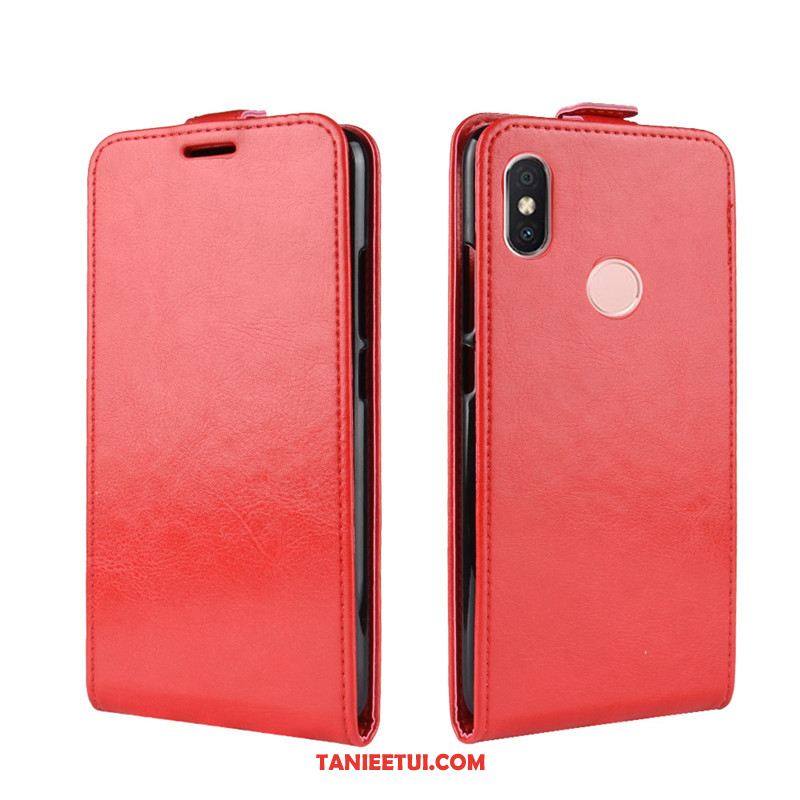 Etui Xiaomi Redmi S2 Skórzany Futerał Czerwony Silikonowe, Obudowa Xiaomi Redmi S2 Telefon Komórkowy Portfel Ochraniacz Beige