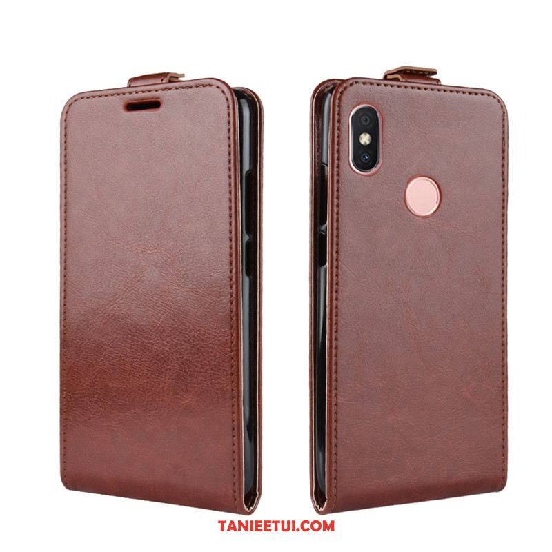 Etui Xiaomi Redmi S2 Skórzany Futerał Czerwony Silikonowe, Obudowa Xiaomi Redmi S2 Telefon Komórkowy Portfel Ochraniacz Beige