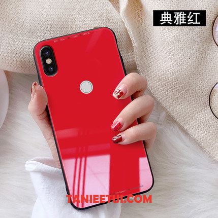 Etui Xiaomi Redmi S2 Szkło Szkło Hartowane All Inclusive, Futerał Xiaomi Redmi S2 Czerwony Ochraniacz Telefon Komórkowy Beige