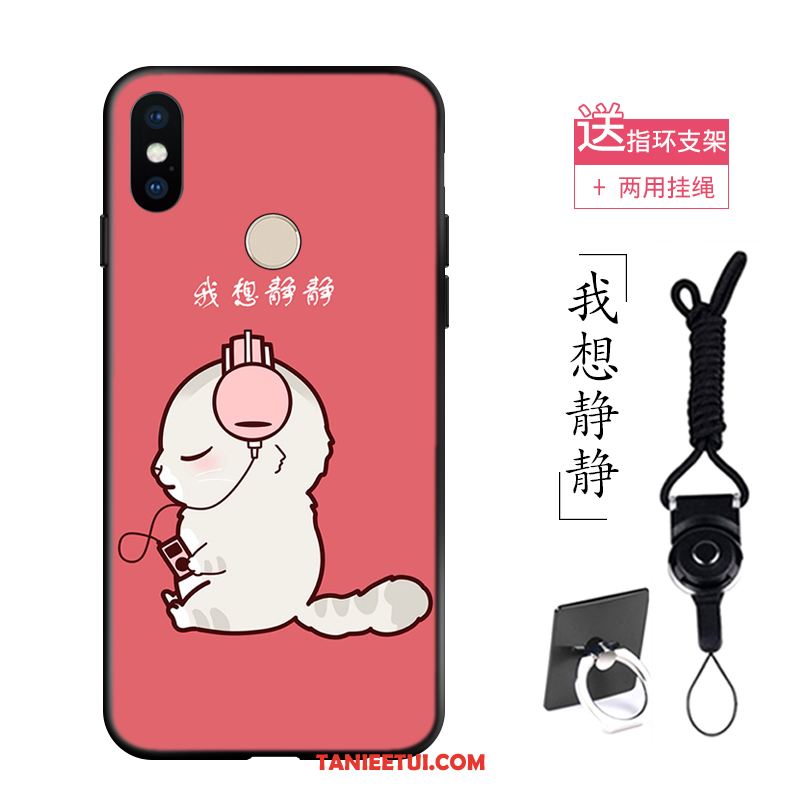 Etui Xiaomi Redmi S2 Zakochani Smok Kotek, Obudowa Xiaomi Redmi S2 Silikonowe Zabawne Miękki Beige