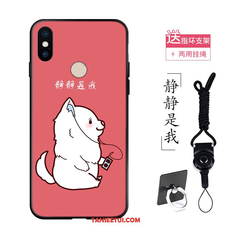 Etui Xiaomi Redmi S2 Zakochani Smok Kotek, Obudowa Xiaomi Redmi S2 Silikonowe Zabawne Miękki Beige