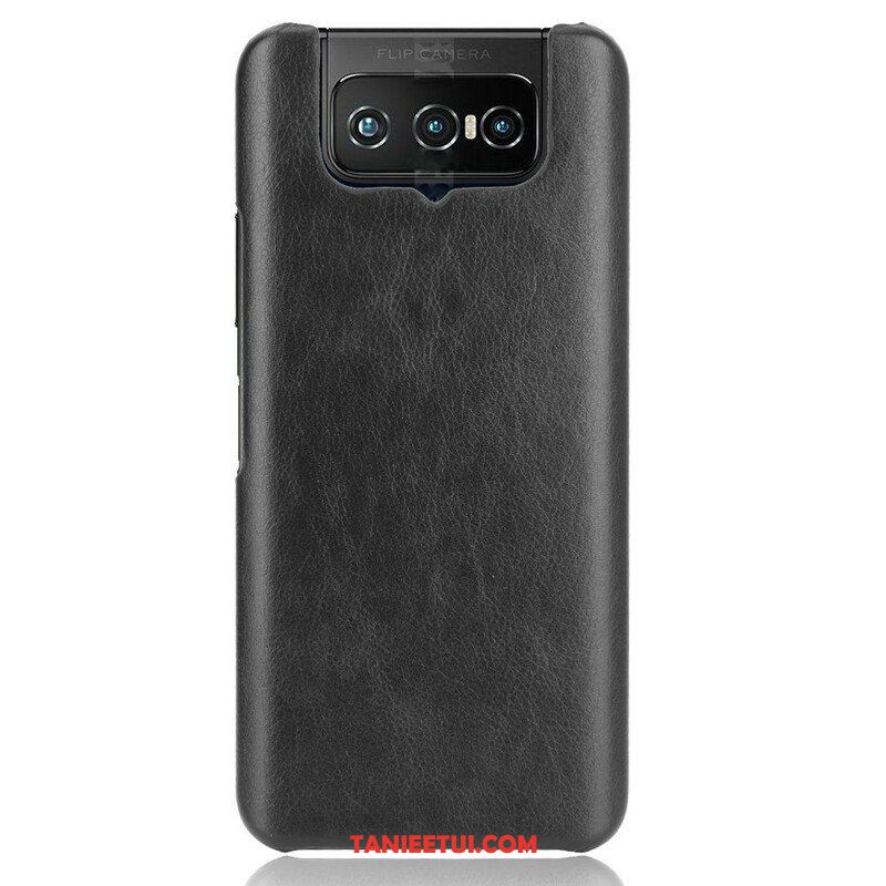 Etui do Asus Zenfone 7 / 7 Pro Efekt Skóry Liczi