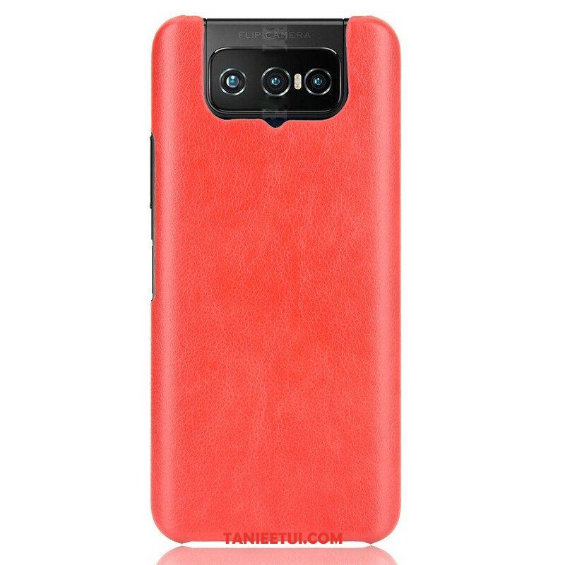 Etui do Asus Zenfone 7 / 7 Pro Efekt Skóry Liczi