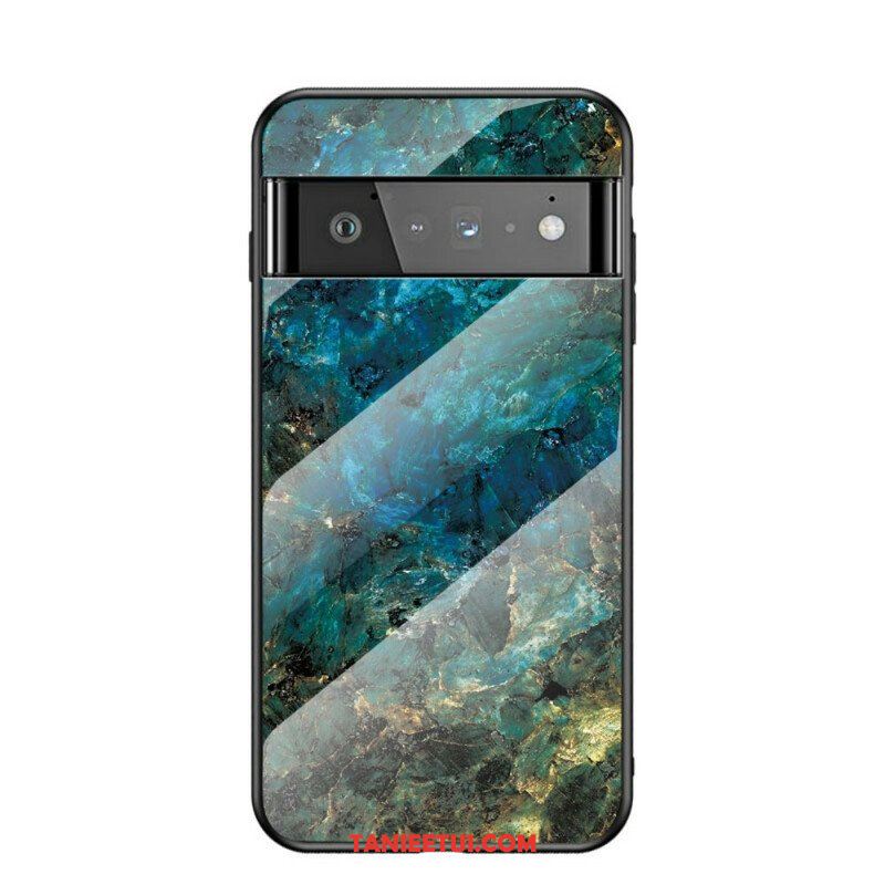 Etui do Google Pixel 6 Pro Marmurowe Szkło Hartowane