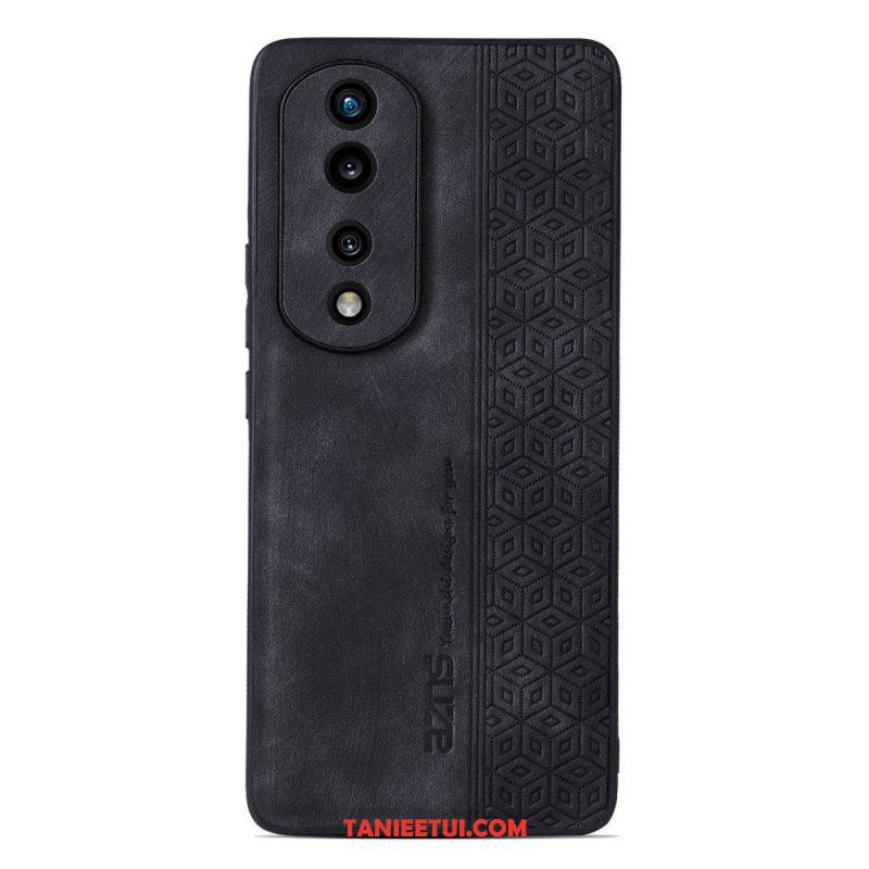 Etui do Honor 70 Efekt Skóry Azns